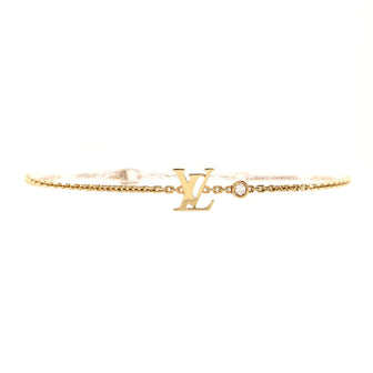 Louis Vuitton Idylle Blossom LV Bracelet 18K Yellow Gold with