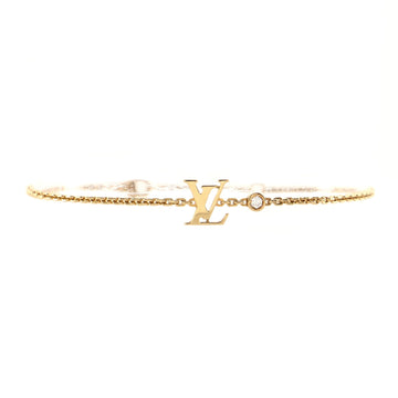 Louis Vuitton Idylle Blossom LV Bracelet 18K Yellow Gold with Diamond