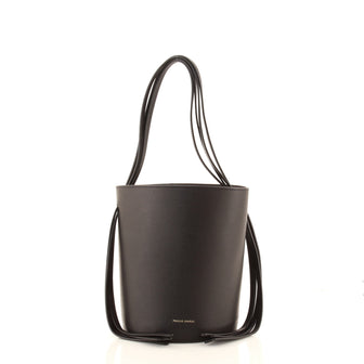 Mansur Gavriel Fringe Bucket Bag Leather