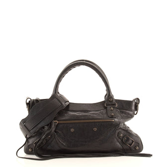 Balenciaga First Classic Studs Bag Leather