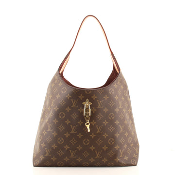 Louis Vuitton Flower Hobo Monogram Canvas