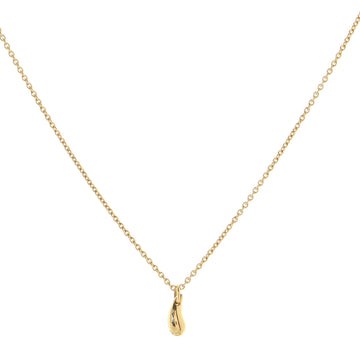Tiffany & Co. Elsa Peretti Teardrop Necklace 18K Yellow Gold