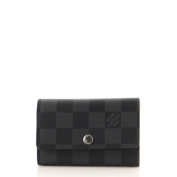 Louis Vuitton 6 Key Holder Damier Graphite