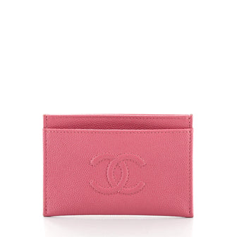 Chanel Timeless CC Card Holder Caviar