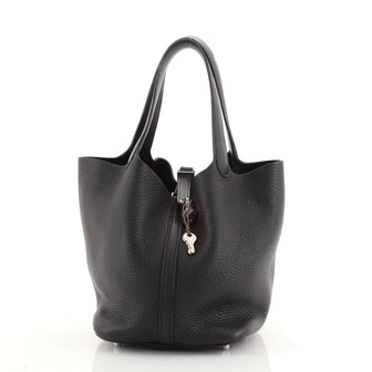 Hermes Picotin Lock Bag Clemence MM