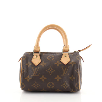 Louis Vuitton Speedy Mini HL Handbag Monogram Canvas