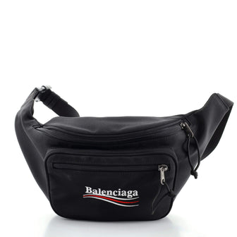 Balenciaga Explorer Belt Bag Canvas with Applique Medium