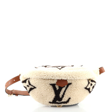 Louis Vuitton Bum Bag Monogram Giant Teddy Fleece