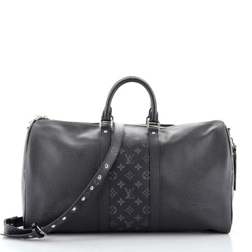 Louis Vuitton Keepall Bandouliere Bag Monogram Taigarama 50
