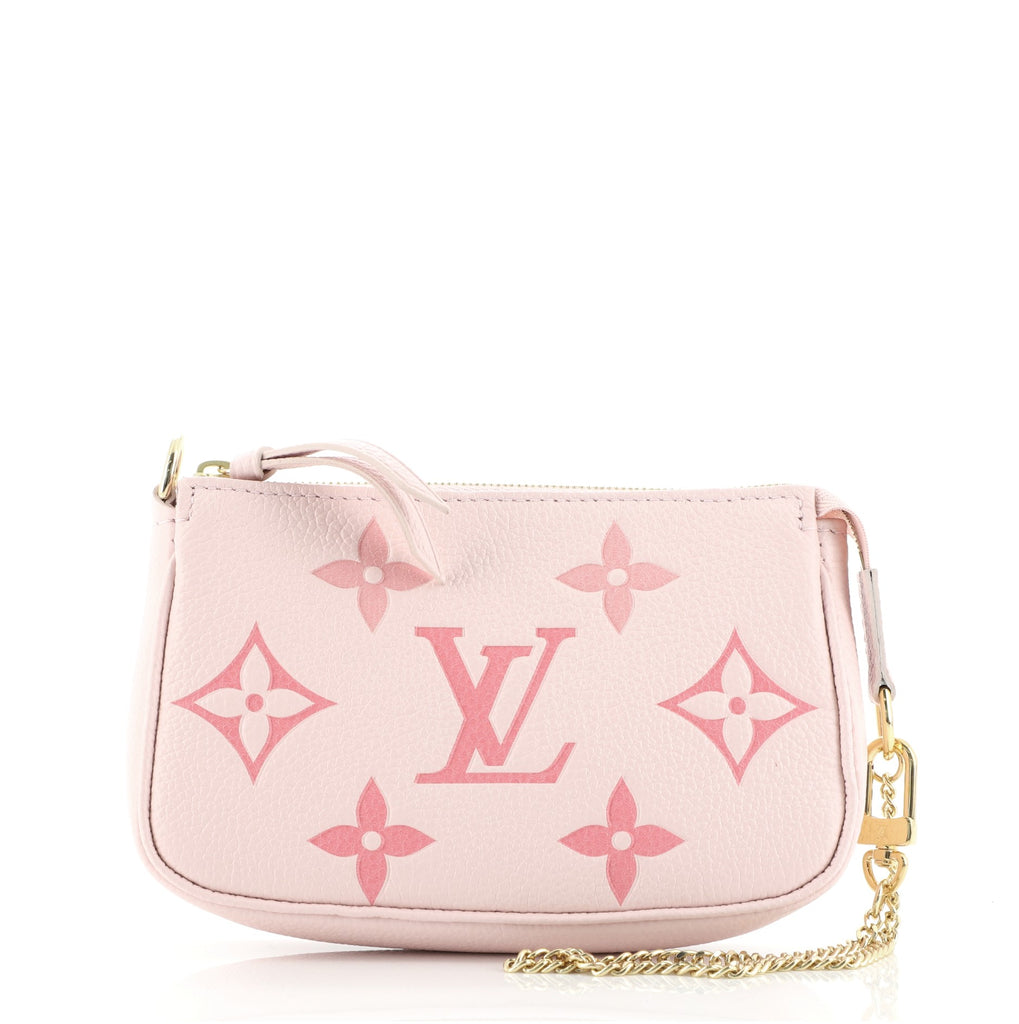 Louis Vuitton Pochette Accessoires By The Pool Monogram Empreinte Giant Mini  Pink 874291