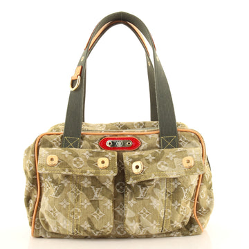 Louis Vuitton Jasmine Handbag Monogramouflage Denim