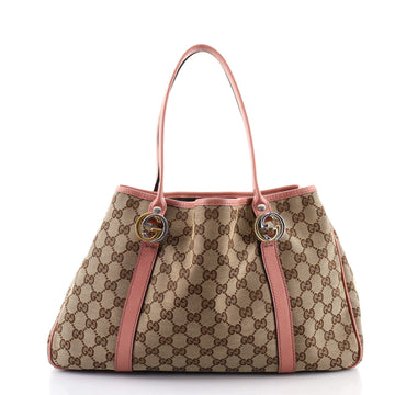 Gucci Twins Tote GG Canvas Medium
