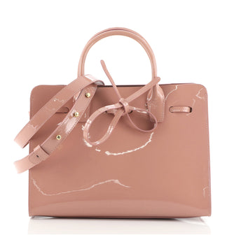 Mansur Gavriel Sun Tote Patent Mini