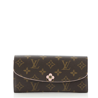 Louis Vuitton Emilie Wallet Limited Edition Blooming Flowers Monogram Canvas