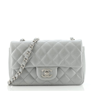 Chanel Classic Single Flap Bag Quilted Lambskin Mini
