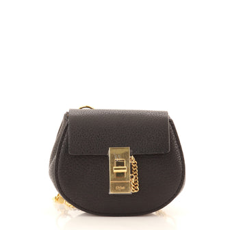 Chloe Drew Crossbody Backpack Leather Mini