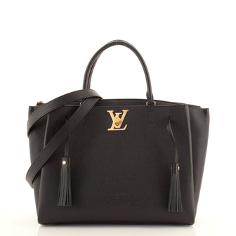 Louis Vuitton Lockmeto Handbag Leather