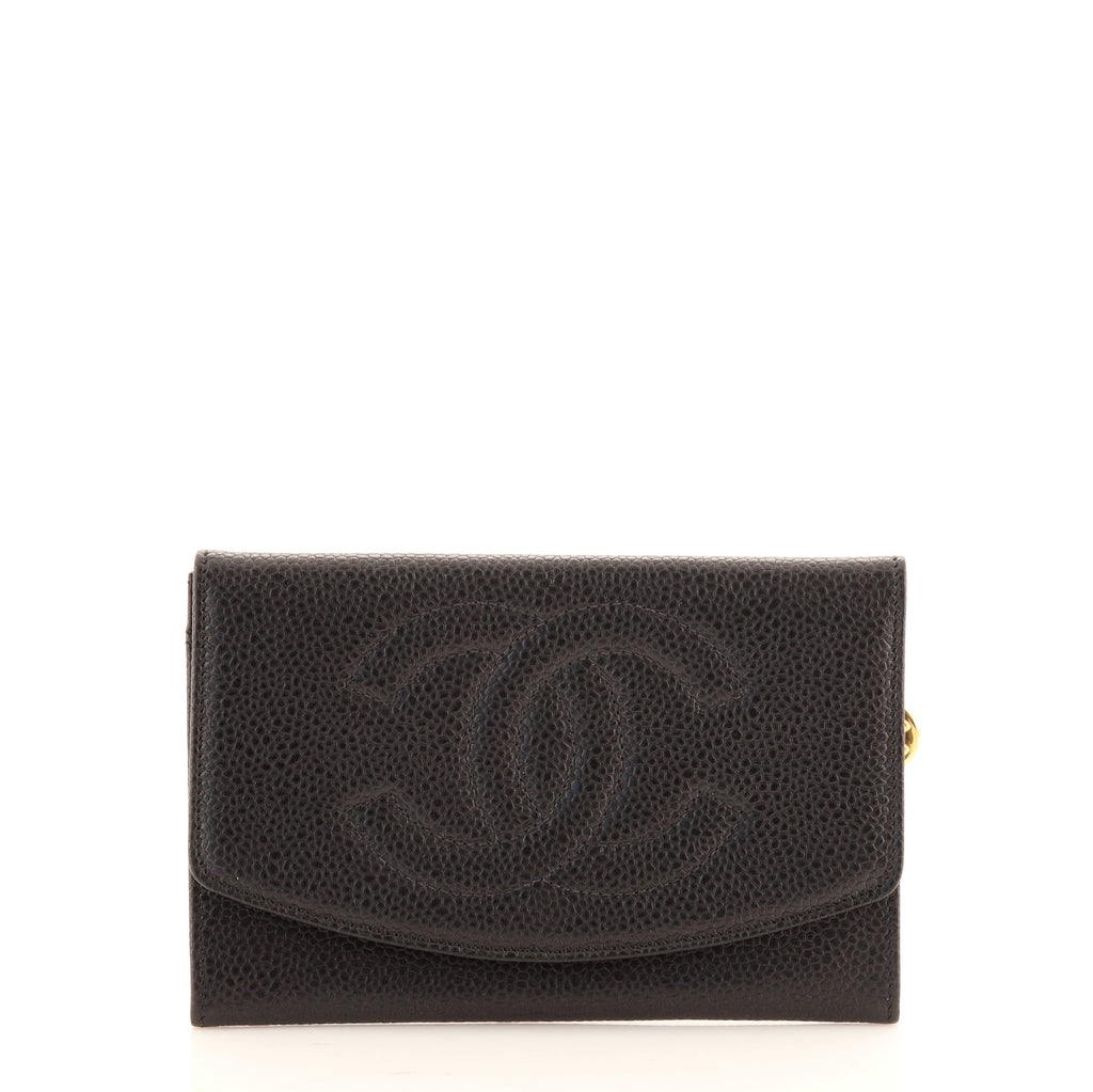 Chanel Timeless CC Flap Wallet Caviar Small Black 875931