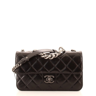 Chanel Perfect Edge Flap Bag Quilted Glazed Calfskin Small
