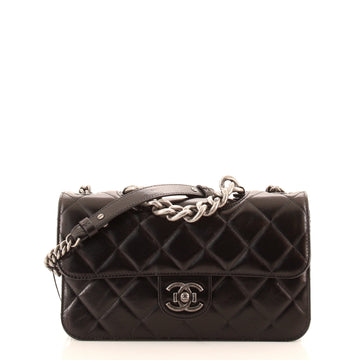Chanel Perfect Edge Flap Bag Quilted Glazed Calfskin Small