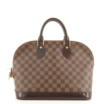 Louis Vuitton Vintage Alma Handbag Damier PM