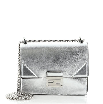 Fendi Kan U Shoulder Bag Leather Small