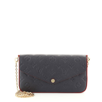 Louis Vuitton Felicie Pochette Monogram Empreinte Leather