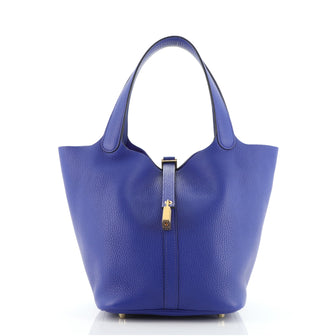 Hermes Picotin Lock Bag Clemence MM