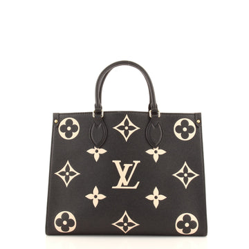 Louis Vuitton OnTheGo Tote Bicolor Monogram Empreinte Giant MM