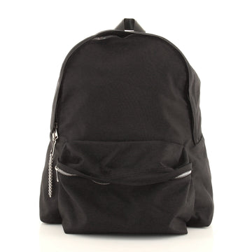 Celine Front Pocket Chain Backpack Nylon Medium