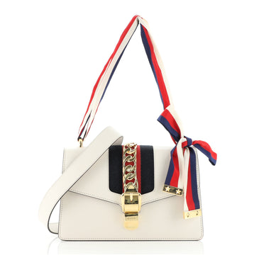 Gucci Sylvie Shoulder Bag Leather Small