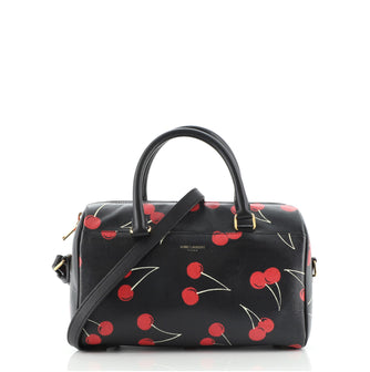 Saint Laurent Classic Baby Duffle Bag Printed Leather