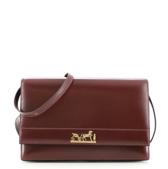 Hermes Eugenie Shoulder Bag Leather