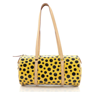 Louis Vuitton Papillon Handbag Kusama Infinity Dots Monogram Vernis 30