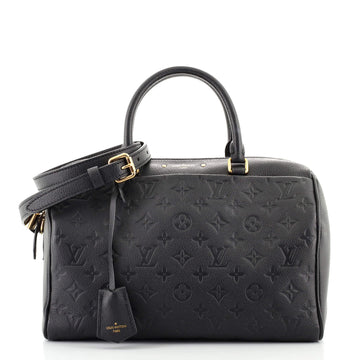 Louis Vuitton Speedy Bandouliere NM Handbag Monogram Empreinte Leather 30