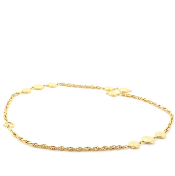 Chanel Vintage Medallion Charms Chain Belt Metal