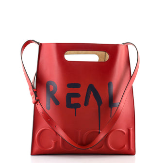 Gucci Tote GucciGhost Leather Medium