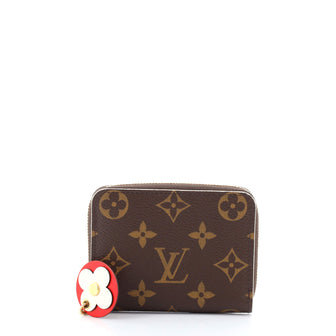 Louis Vuitton Zippy Coin Purse Limited Edition Blooming Flowers Monogram Canvas