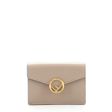 Fendi F is Fendi Trifold Wallet Leather Micro