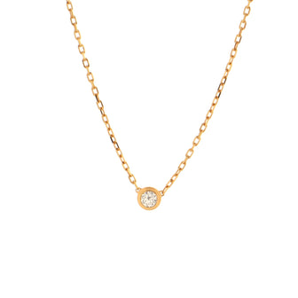 Cartier Diamants Legers Pendant Necklace 18K Rose Gold with Diamond Small