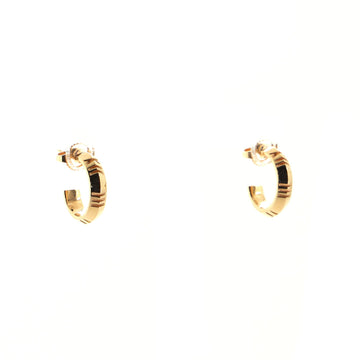 Tiffany & Co. Atlas X Hoop Earrings 18K Rose Gold Small