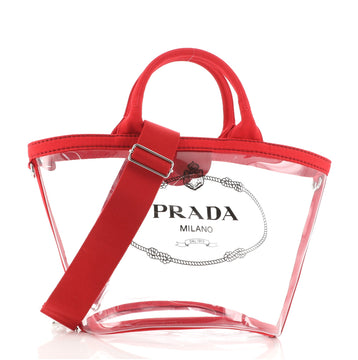 Prada Logo Tote PVC