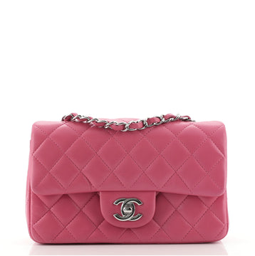 Chanel Classic Single Flap Bag Quilted Lambskin Mini