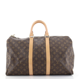 Louis Vuitton Keepall Bag Monogram Canvas 45