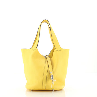 Hermes Picotin Lock Bag Clemence MM