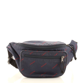 Balenciaga Explorer Belt Bag Printed Canvas Medium