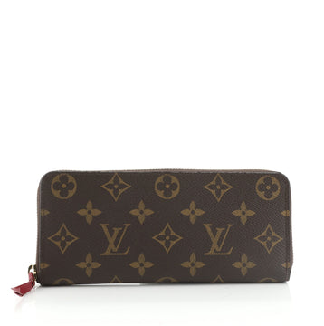 Louis Vuitton Clemence Wallet Monogram Canvas
