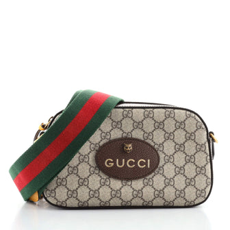 Gucci Neo Vintage Camera Messenger Bag GG Coated Canvas