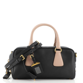 Prada Convertible Boston Bag Saffiano Leather Medium