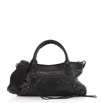 Balenciaga First Classic Studs Bag Leather